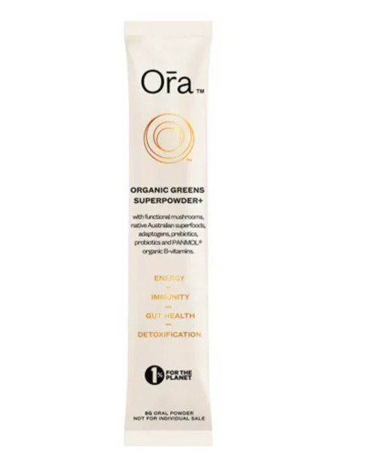 Ora Health Organic Greens Super Powder 1 Serve