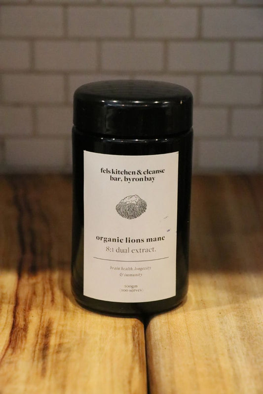Organic Lions Mane 8:1 Dual Extract